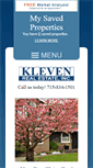Mobile Screenshot of klevenrealtors.com